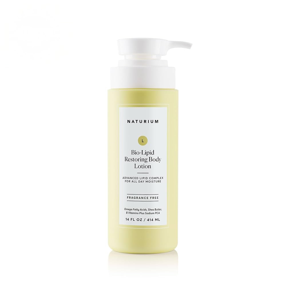 Naturium Bio-Lipid Restoring Moisturizing Body Lotion with Shea Butter, Fragrance Free, 14 oz | Amazon (US)