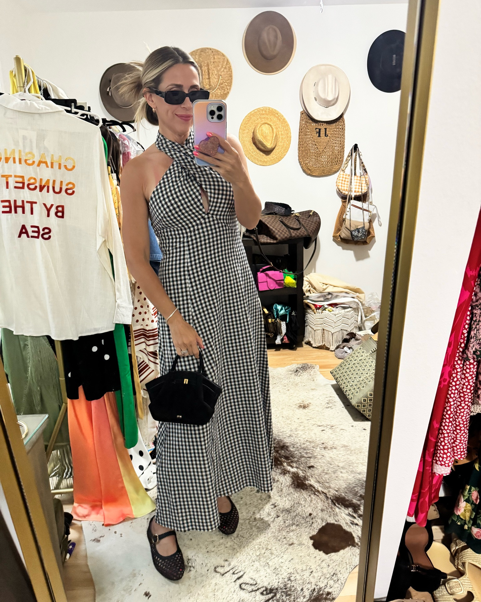Such a classy and pretty halter dress for under $50. Perfect for your next brunch, bbq or summer soirée!

#LTKootd #LTKOver40 #LTKSeasonal