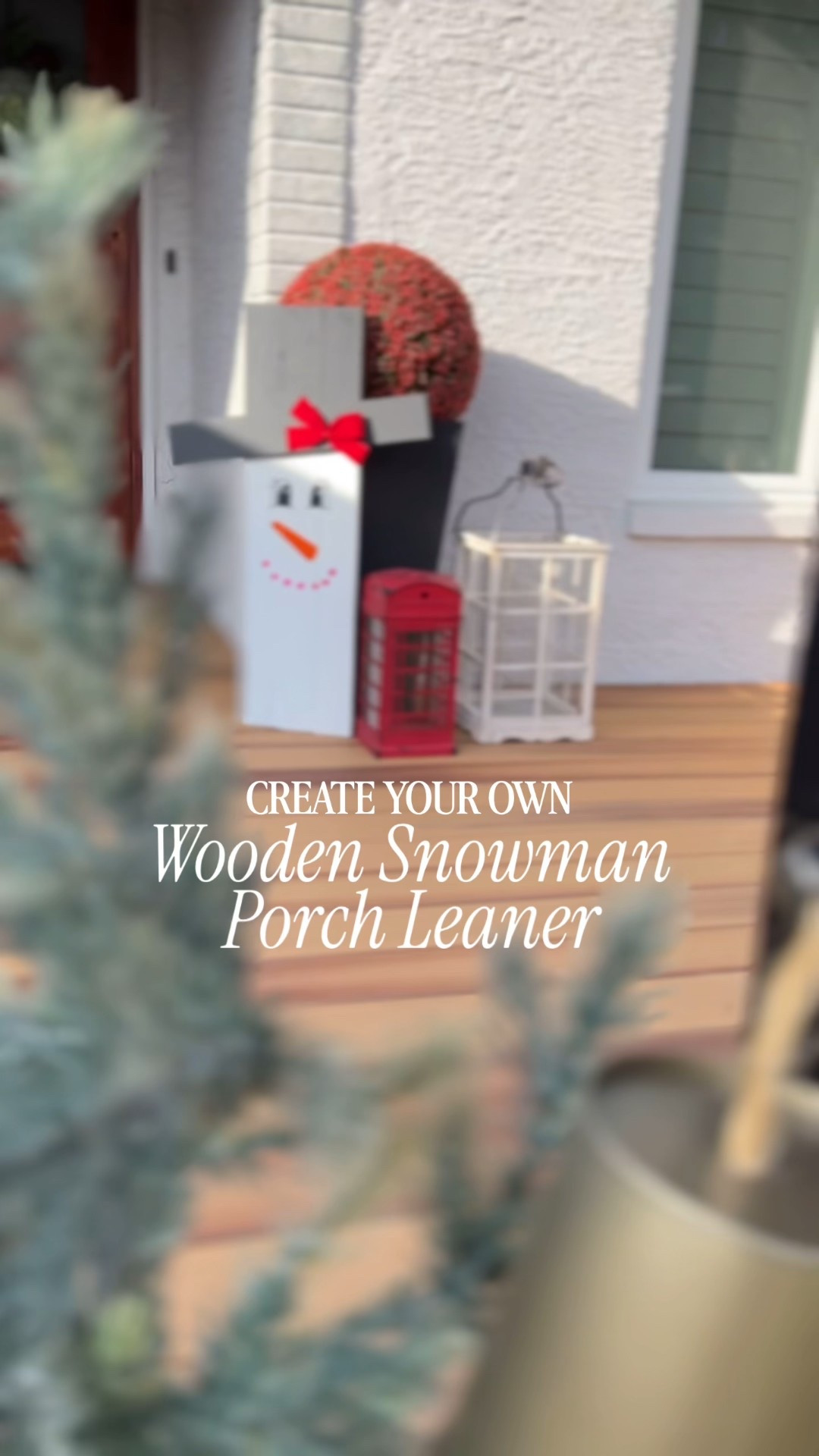 Here’s a beginner-friendly DIY tutorial for a festive wood snowman porch leaner that’s easy to make and perfect for adding holiday charm to your front porch!
⸻

❄️ DIY Wood Snowman Porch Leaner Tutorial

Skill Level: Beginner
Time: 1–2 hours (plus drying time)

⸻

🪚 Supplies You’ll Need:
	•	(3) 1x3 boards — same length (for the snowman’s body)
	•	(1) shorter 1x3 board — for the hat brim
	•	Wood glue
	•	White paint (for the body)
	•	Black paint (for the hat)
	•	Acrylic paint markers (for the face details)
	•	1 small red bow
	•	Paintbrushes or foam brushes
	•	Clamps (optional, but helpful for gluing)

⸻

🧤 Step-by-Step Instructions:

1. Assemble the Snowman’s Body
Lay your three long 1x3 boards side-by-side vertically. Apply wood glue along the edges and press them together.
👉 Tip: Use clamps to hold them in place while the glue dries for a sturdier piece.

2. Add the Hat Brim
Once the glue is dry, attach the shorter 1x3 board horizontally across the top to form the hat brim. You can glue it or use small nails for extra hold.

3. Paint the Base Colors
	•	Paint the bottom portion white for the snowman’s body.
	•	Paint the top section black for the hat (including the brim).
Let the paint dry completely before moving on.

4. Create the Face
Use acrylic paint markers to draw the snowman’s face — add eyes, a carrot nose, and a cheerful smile!
👉 Beginner tip: Lightly sketch the design with pencil first to guide your placement.

5. Add the Finishing Touches
Attach a small red bow at the base of the hat brim or around the “neck” area for a cute, festive touch.

⸻

🌟 Optional Extras:
	•	Add buttons down the front using black paint or actual wood buttons.
	•	Lightly dry brush the edges with gray or brown paint for a rustic, weathered look.
	•	Seal with a clear outdoor sealer if you’ll be placing it outside.

⸻

🎁 Display It!

Lean your new snowman against your front porch wall, beside your door, or near your holiday planters for instant seasonal cheer.

#LTKSeasonal #LTKHoliday #LTKHome