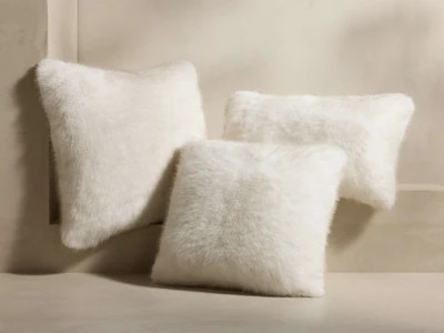Fairbanks Faux Fur Pillow Cover | Arhaus | Arhaus