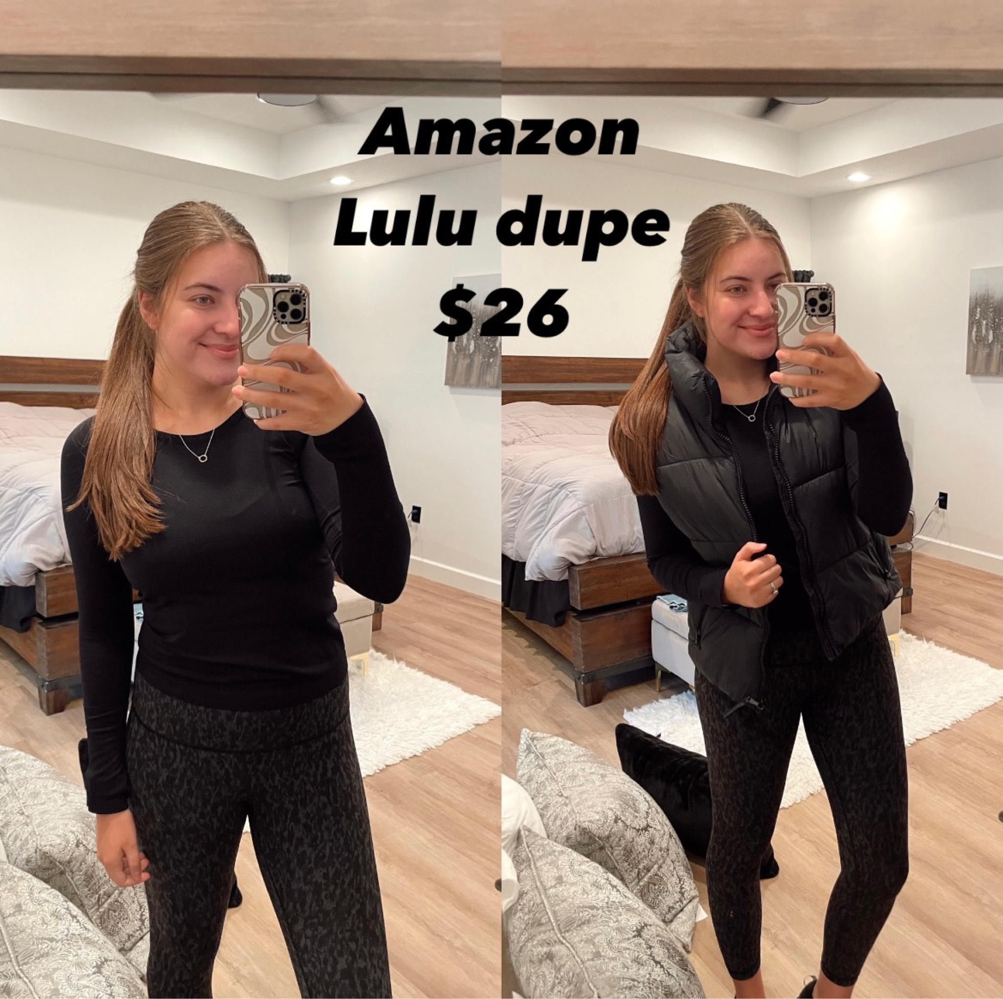 Amazon Lululemon dupe!! I love to workout in it and wear under my scrubs!!🖤

#LTKU #LTKMostLoved #LTKfindsunder50