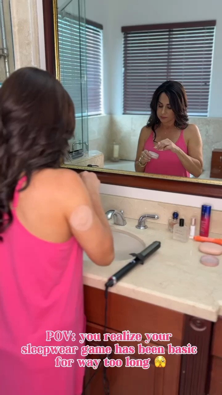 No more boring PJs for me! 💫💤 Ready to sleep in style with my new nighttime wardrobe. 

#LTKStyleTip #LTKOver40 #LTKVideo