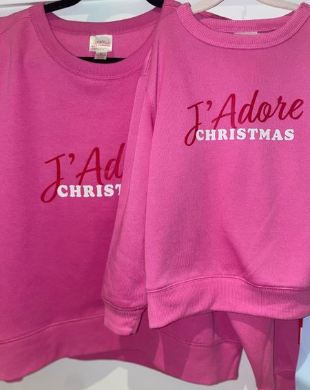 Christmas sweatshirts
Target Christmas 
Mommy & me Christmas sweatshirt 
Mommy & me matching 
J'adore
Target kids 
Target toddler
Target holiday 
Pink Christmas 
Black Friday Christmas 

#LTKGiftGuide #LTKHoliday #LTKfamily