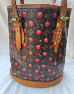 louis vuitton takashi murakami cherry bucket bag | eBay | eBay US