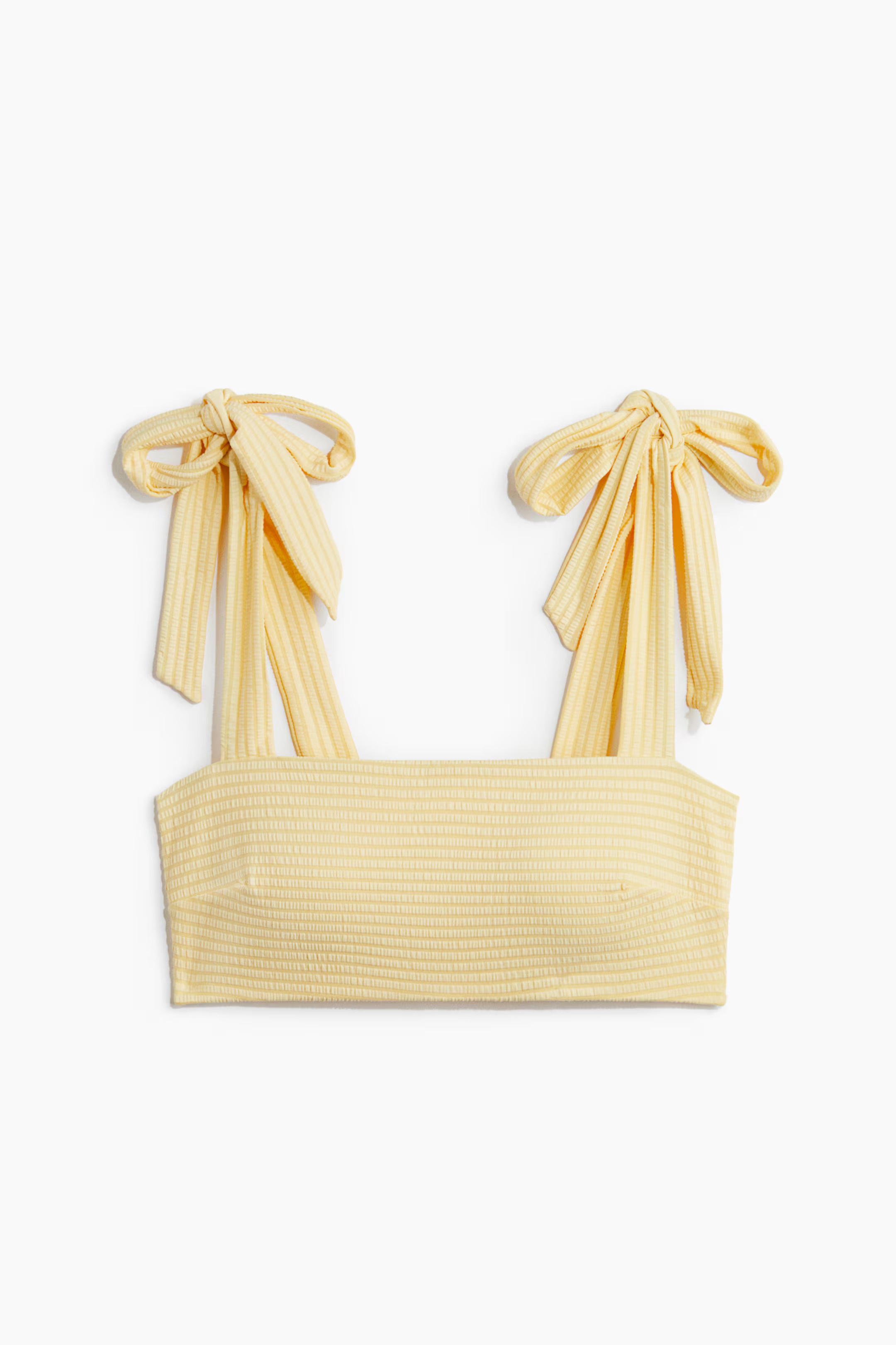 Padded Tie-Strap Bikini Top | H&M (US + CA)