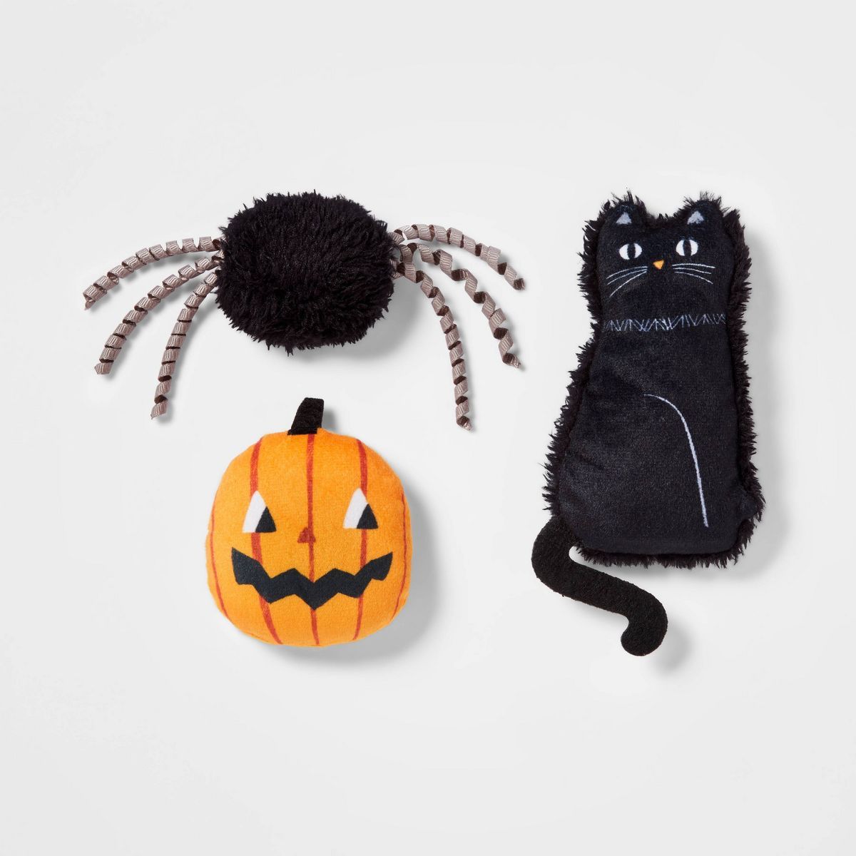 Halloween Pumpkin Spider Cat Toy Set - 3pk - Hyde & EEK! Boutique™ | Target