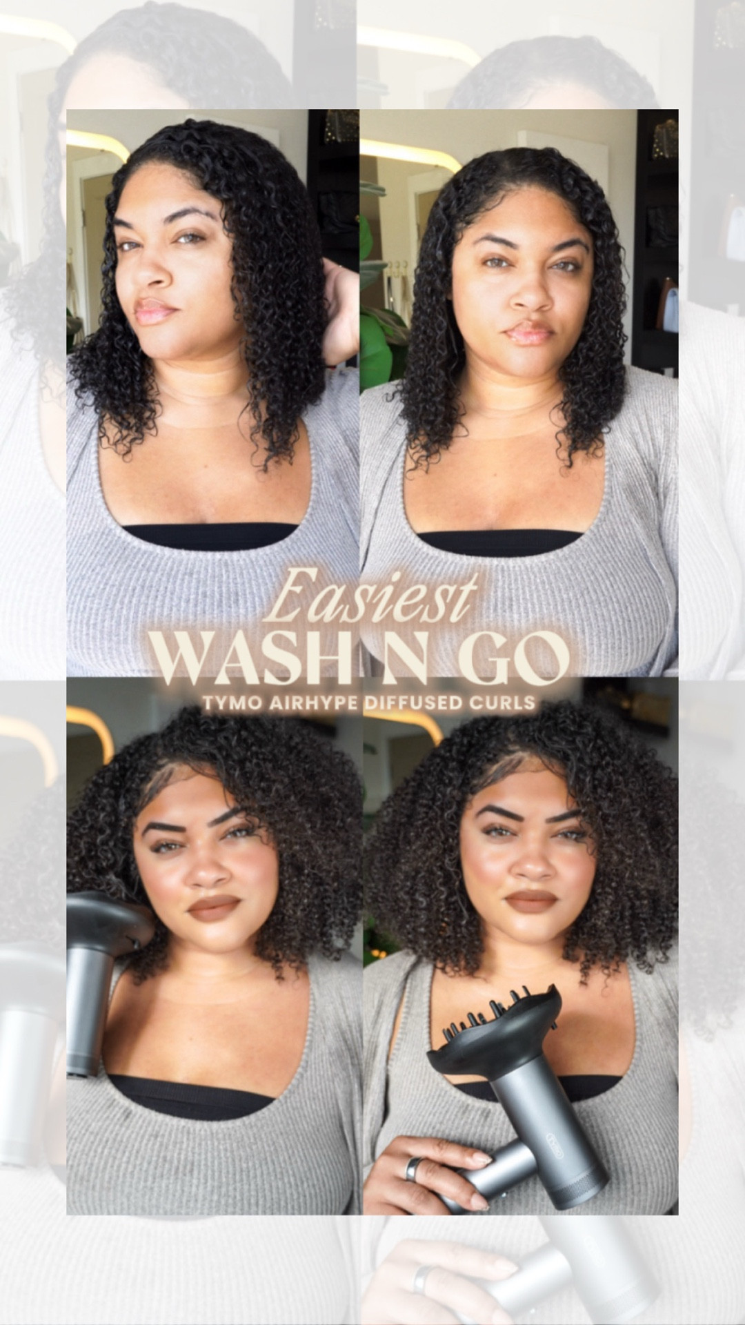 ‼️From flat to voluminous curls in 10 minutes 💨✨
The @tymo_fashiontech AirHype is my go-to for bouncy, frizz-free curls fast!

The magnetic diffuser attachment snaps right on, and the long prongs lift and separate my curls for that soft, airy volume. With 3 heat settings — 140°F, 180°F, and 210°F — plus a cool shot, I can control the airflow without worrying about damage.

It’s super lightweight, powerful, and makes diffusing so easy. ❌ NO MORE WAITING ALL DAY for my hair to dry!! 

✅Time to upgrade your blow dryer with the TYMO AIRHYPE!

#tymobeauty #tymo #tymoairhype #curlyhairroutine #washandgo #diffusingcurls #curlyhairtips #ad #hairtutorials #hairtransformation #beforeandafter #curlyhair #curlyhairsolutions #curlyhairproblems #curlyhairstyle 


#LTKStyleTip #LTKBeauty