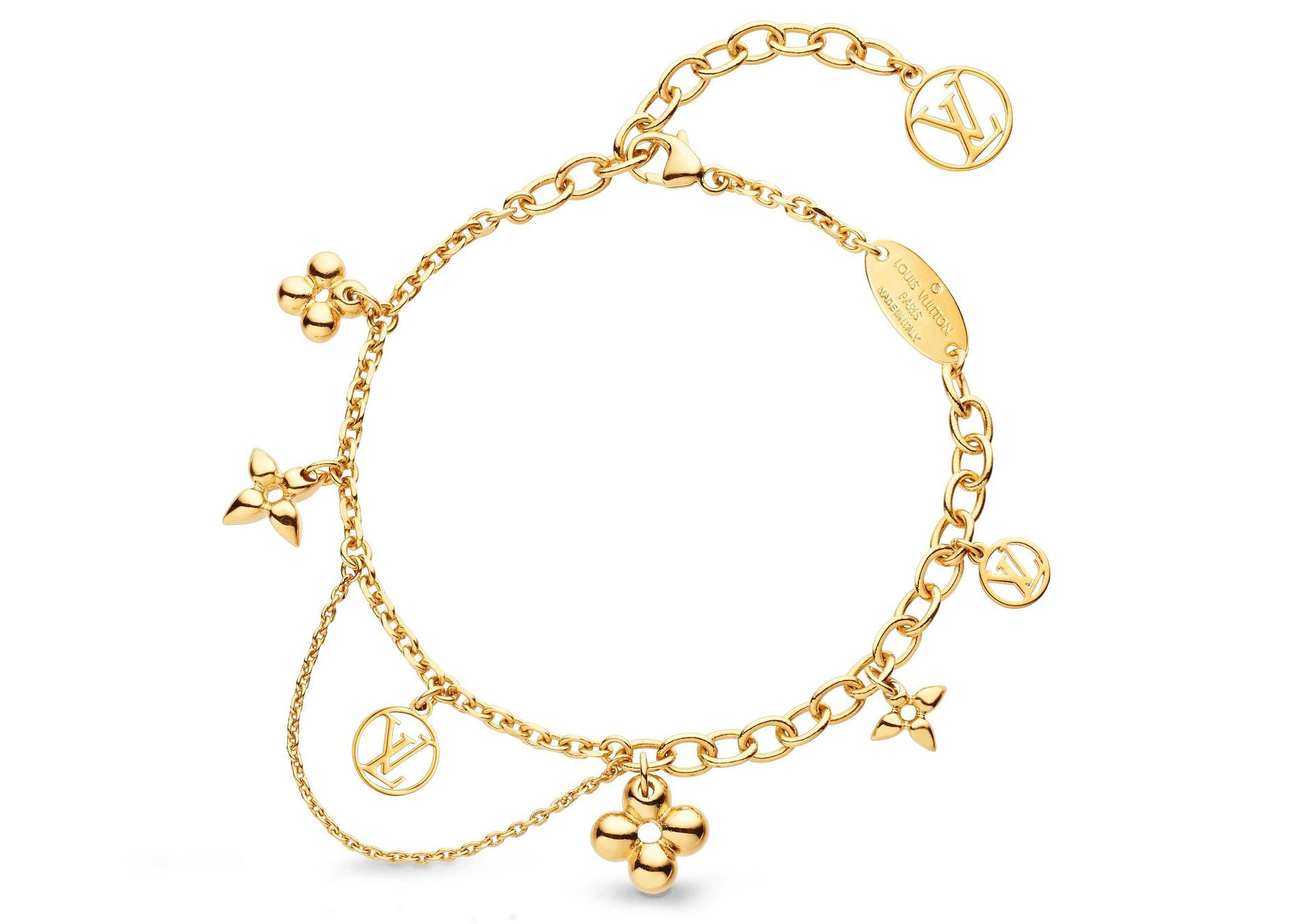 Women's Louis Vuitton Blooming Supple Bracelet in Brass | StockX