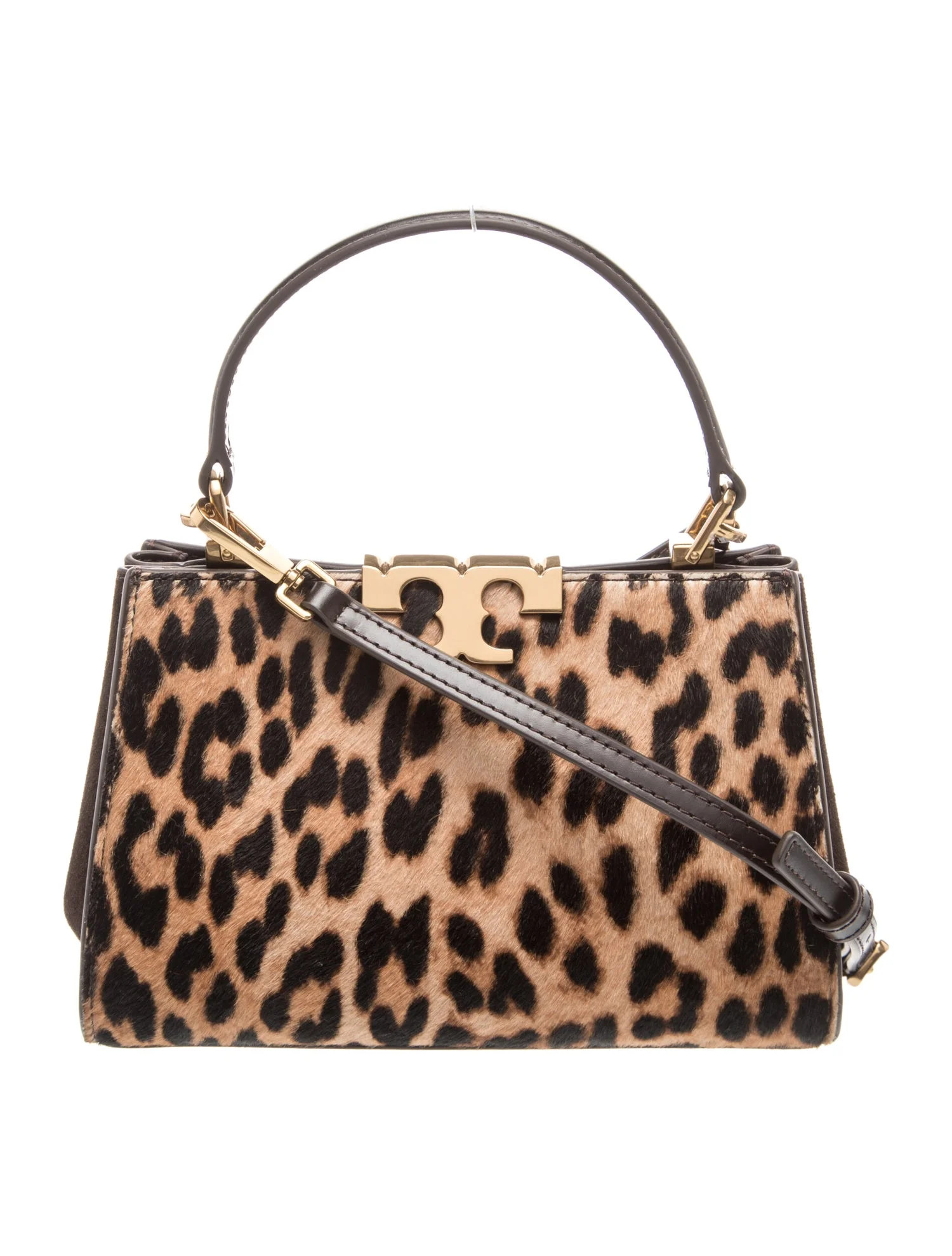 Tory Burch Ponyhair Top Handle Bag - Black Handle Bags, Handbags - WTO821917 | The RealReal | The RealReal
