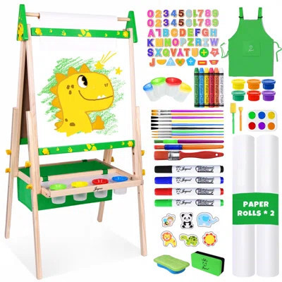 Joyooss Art Easel For Kids Easel For Toddlers Joy134 | Wayfair North America