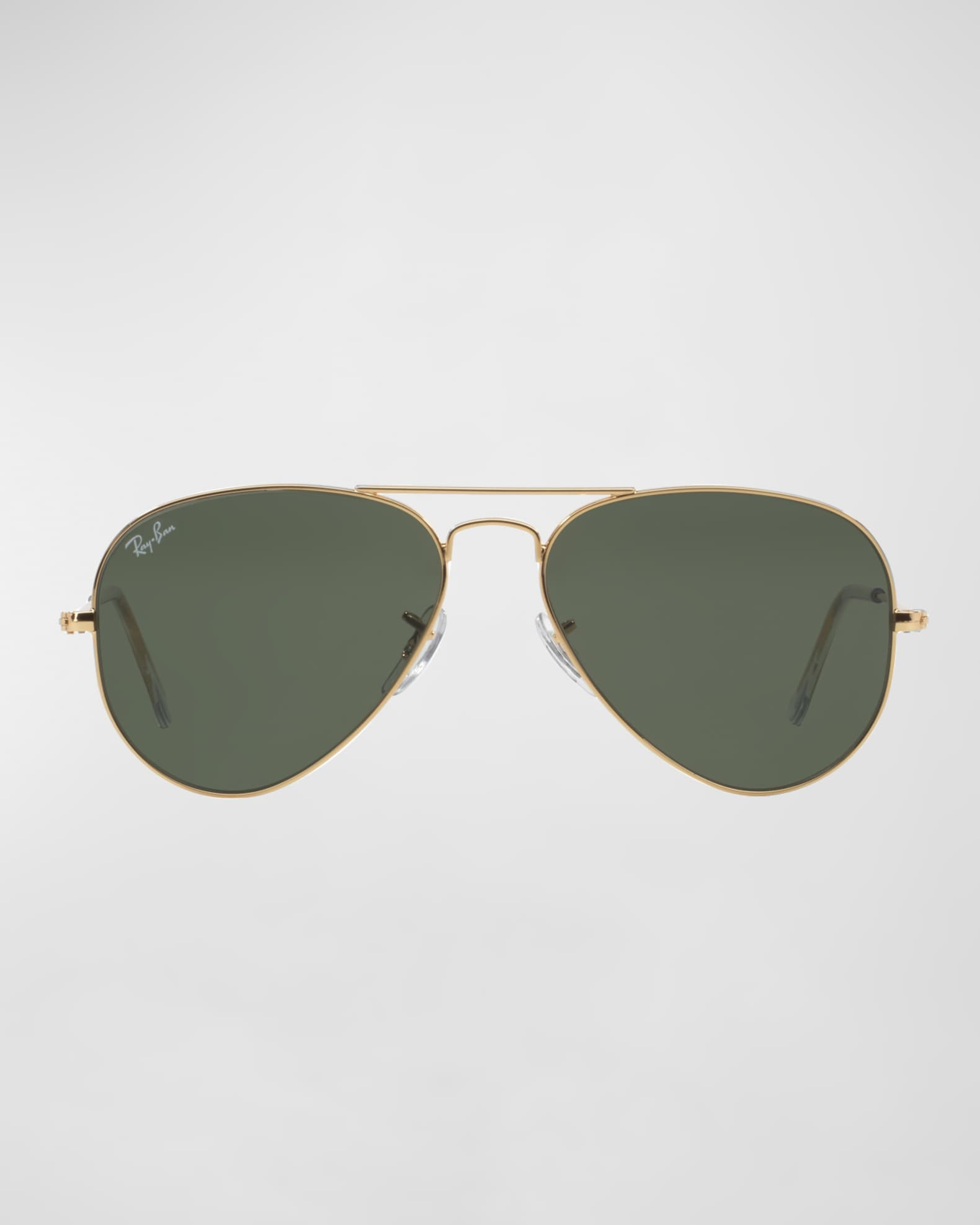 Monochromatic Metal Aviator Sunglasses, Yellow Pattern, 55MM | Neiman Marcus
