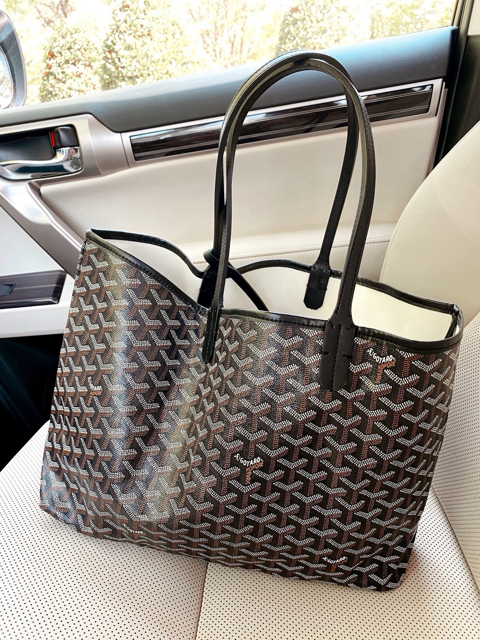 Similar Goyard bag dupes💗 I have size medium! Ordered the look for less in green + the black/brown combo!

Goyard tote, tote bag, under $100, designer dupe

#LTKStyleTip #LTKItBag #LTKFindsUnder100