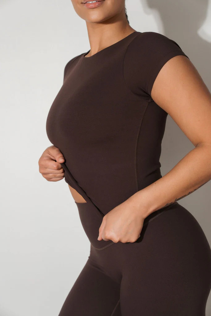 Cloud II™ Crew Tee - Espresso | Vitality