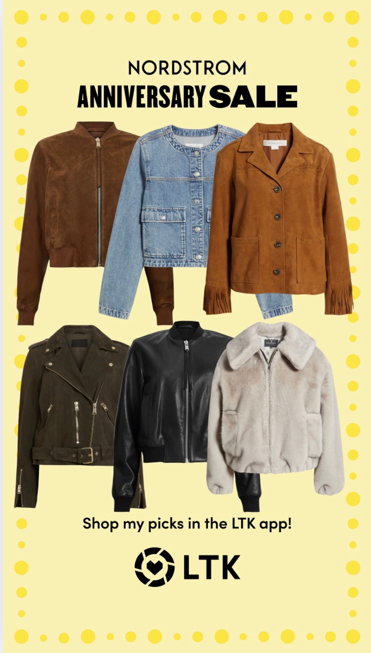 The jacket deals are too good in the Nordstrom Sale right now. From classic layers to trending textures, I found the best outerwear picks to wear now and into fall. These won’t stay in stock long — all my top picks are linked on LTK so you can shop + save before the prices jump back up! 

#NordstromSale 
#LTKFinds #LTKFallStyle #LTKxPinterest
 

 #LTKOver40 #LTKSaleAlert #LTKStyleTip