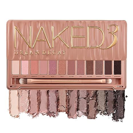 Urban Decay Naked3 Eyeshadow Palette, 12 Versatile Rosy Neutral Shades for Every Day - Ultra-Blen... | Amazon (US)