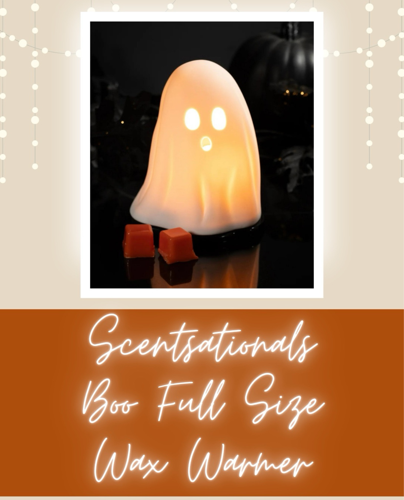 You all know that I am all about the ghosts! This is the cutest wax warmer!

#LTKHome #LTKHalloween #LTKFindsUnder50