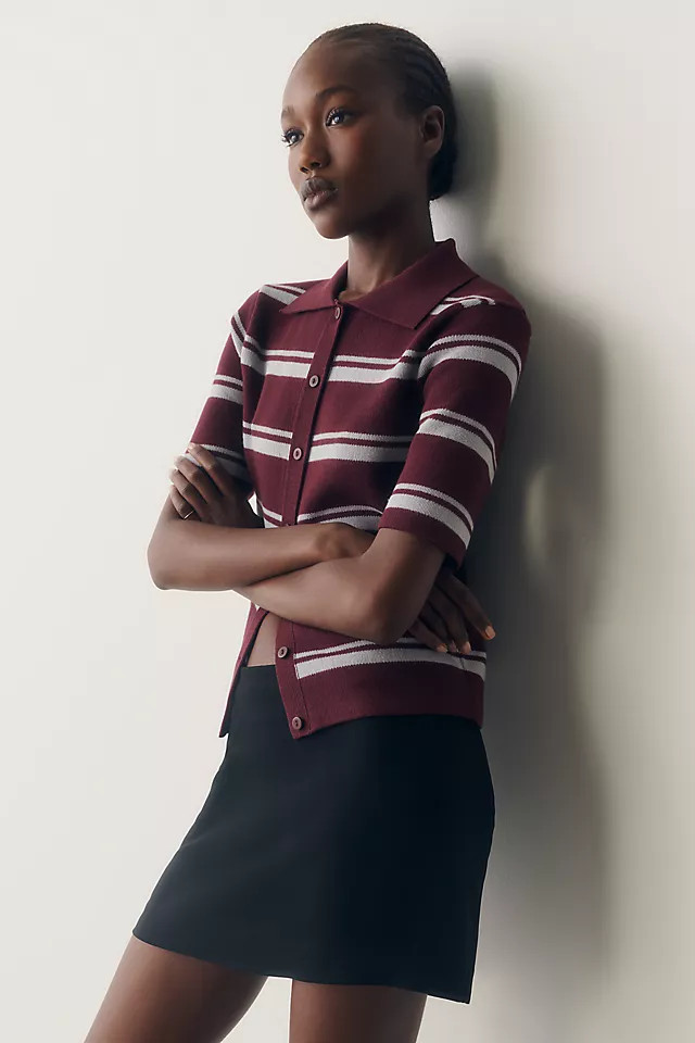 100% Cotton Polo Sweater | Anthropologie (US)