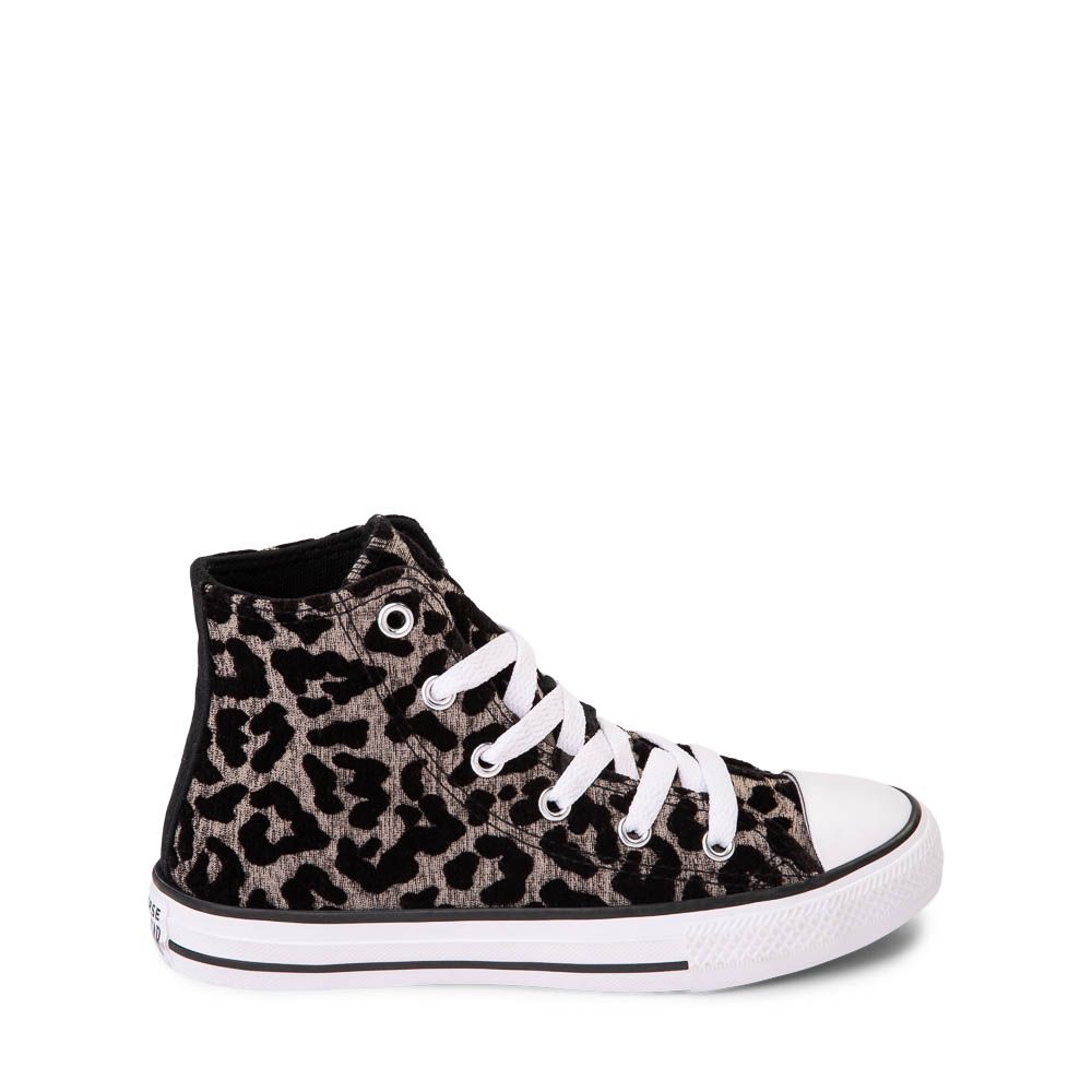 Converse Chuck Taylor All Star Hi Leopard Love Sneaker - Little Kid - Light Fawn / Black | Journeys