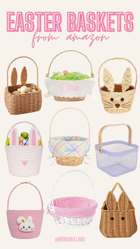 Easter Baskets | Easter Basket | Easter | Easter Baskets for Kids | Girl Easter Basket 

#LTKfindsunder50 #LTKhome #LTKSeasonal
