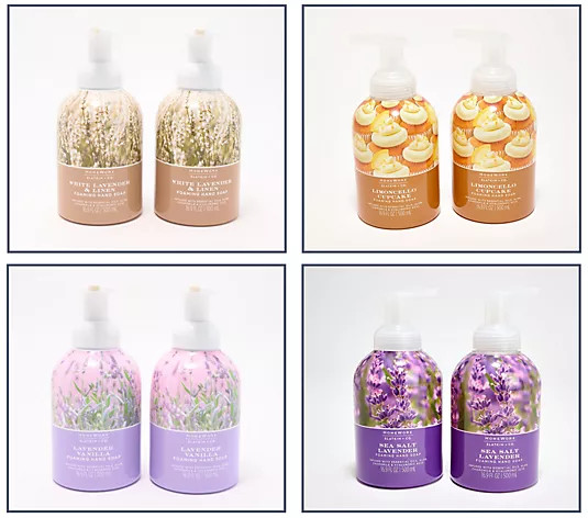 HomeWorx by Slatkin + Co. Set of (2) 16oz Lavender Foam | QVC