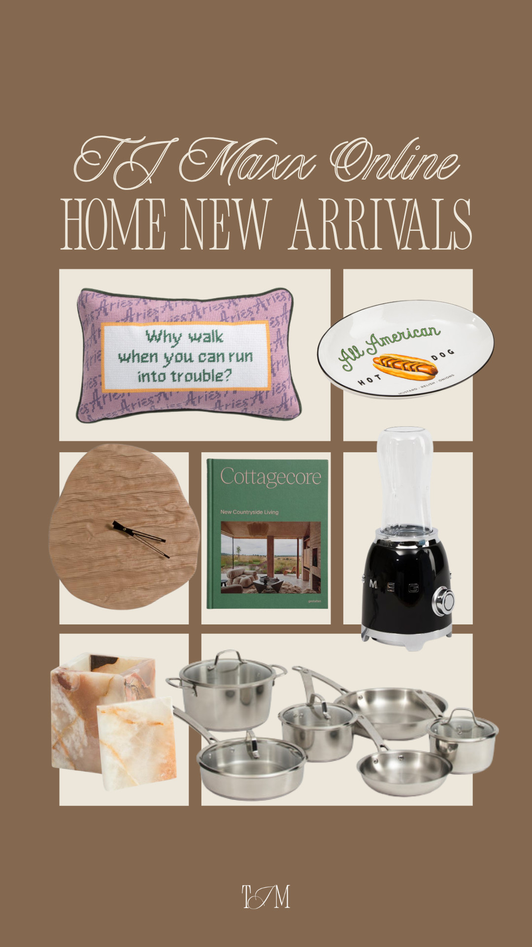 TJ Maxx online home new arrivals are so fun! From quirky decor and coffee table books to cookware, kitchen essentials, entertaining finds, and unique accents that make your space feel more collected. 

wedding guest dress summer, summer outfits, summer dresses, country concert outfits, date night outfits, plus size fashion, business casual workwear, work outfits, vacation outfits beach, travel outfits, TJ Maxx home, home decor finds, kitchen finds, organic modern decor, entertaining essentials 

 #LTKSeasonal #LTKHome
