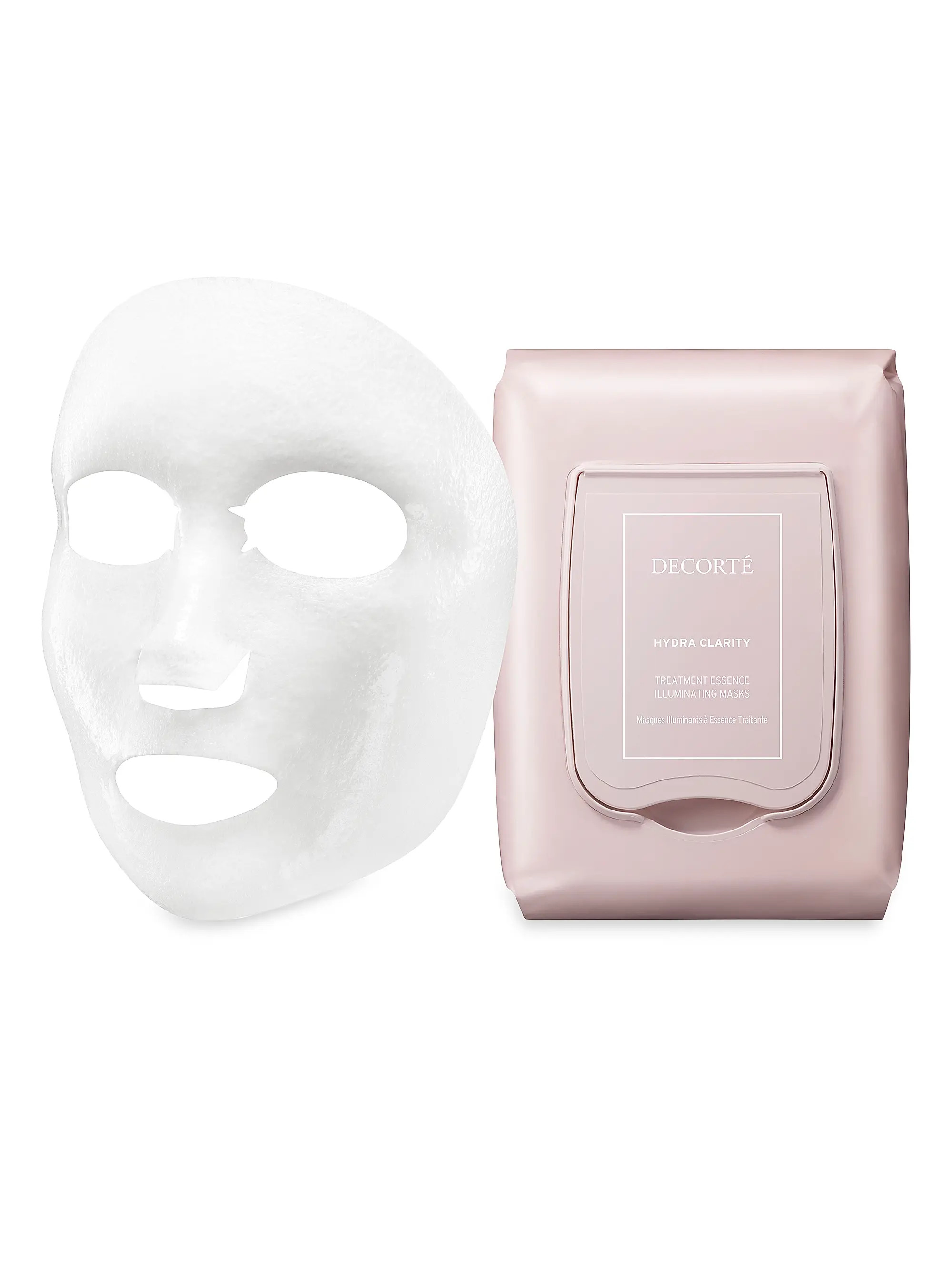 DECORTÉ Hydra Clarity Treatment Essence Illuminating Masks 14-Pack | Saks Fifth Avenue | Saks Fifth Avenue