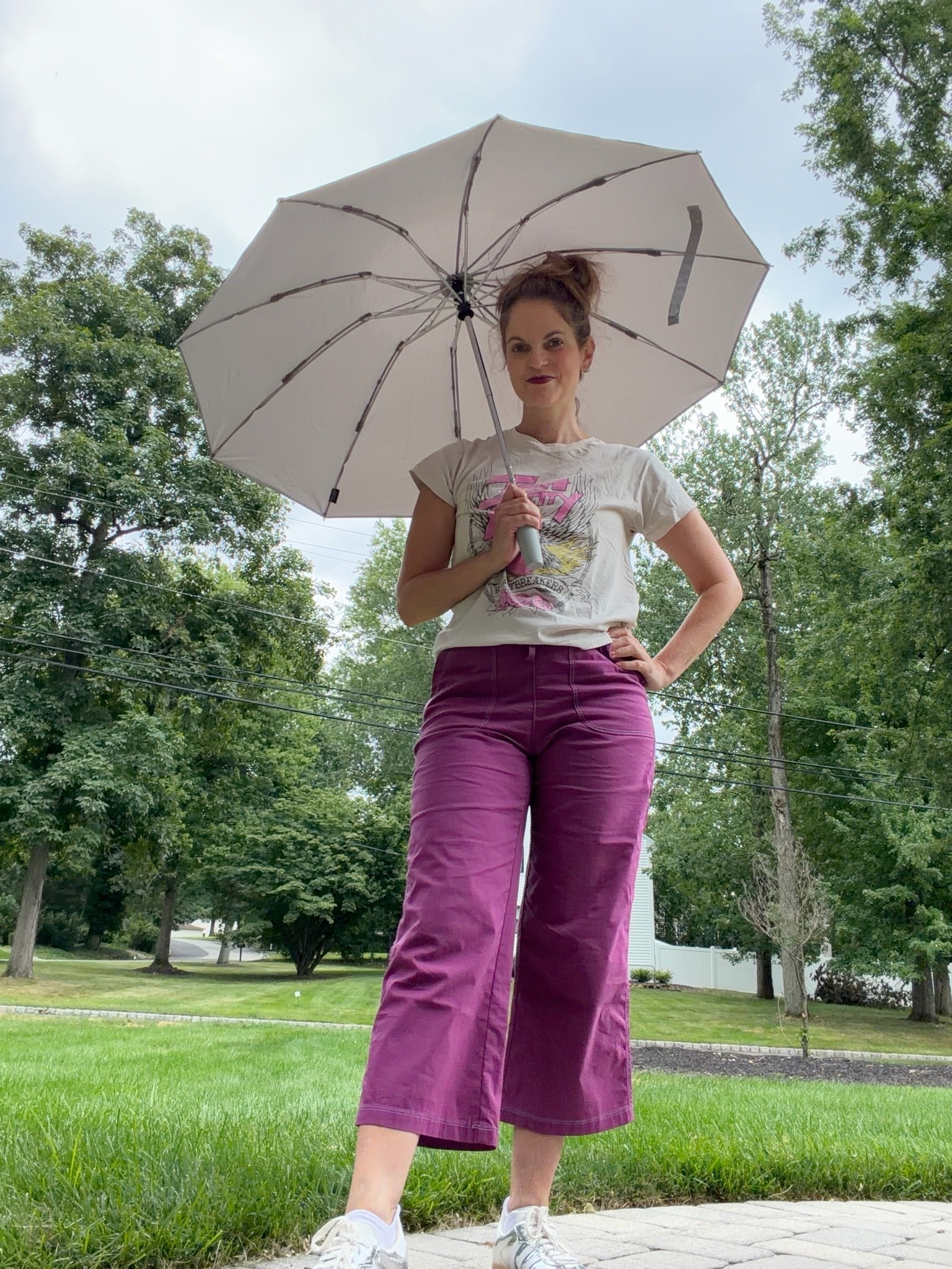 Not letting on/off rain this Sunday keep us indoors.

#LTKootd #LTKmomlife #LTKOver40