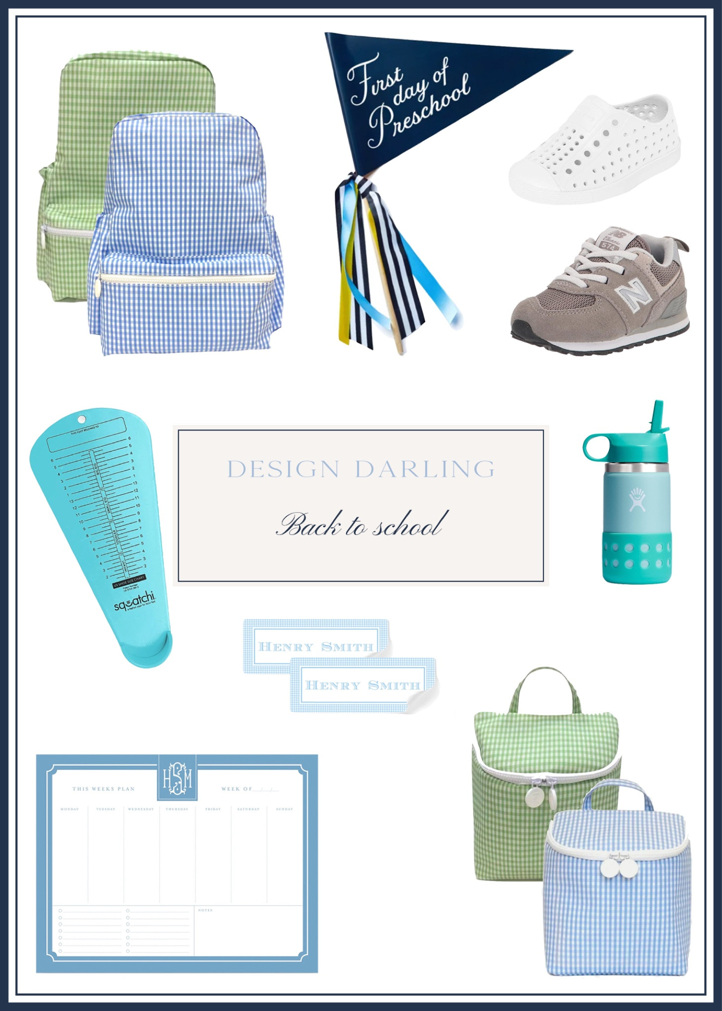 Back to school ✏️ We love these gingham backpacks and wipeable lunch bags! 

#LTKkids #LTKfamily #LTKSeasonal