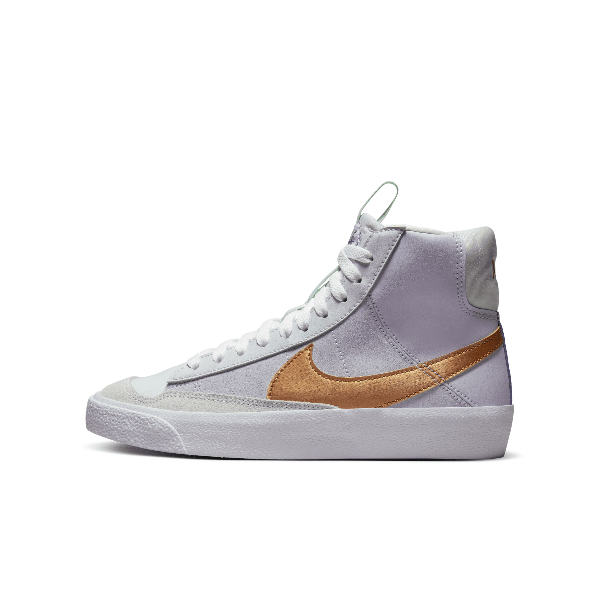 Nike Blazer Mid '77 D Big Kids' Shoes in Purple, Size: 6Y | DQ6084-500 | Nike (US)