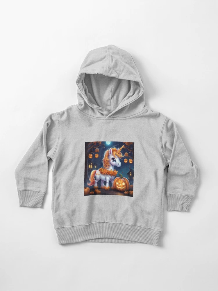 Halloween Unicorn Toddler Pullover Hoodie | Redbubble (US)