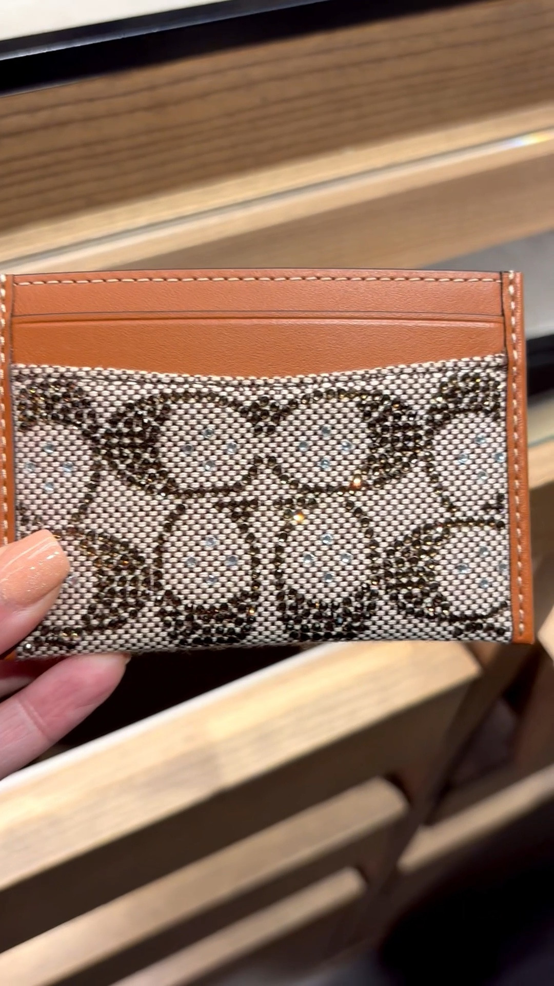 Obsessed with the sparkle ok this coach card case!

#LTKItBag #LTKFindsUnder100 #LTKGiftGuide