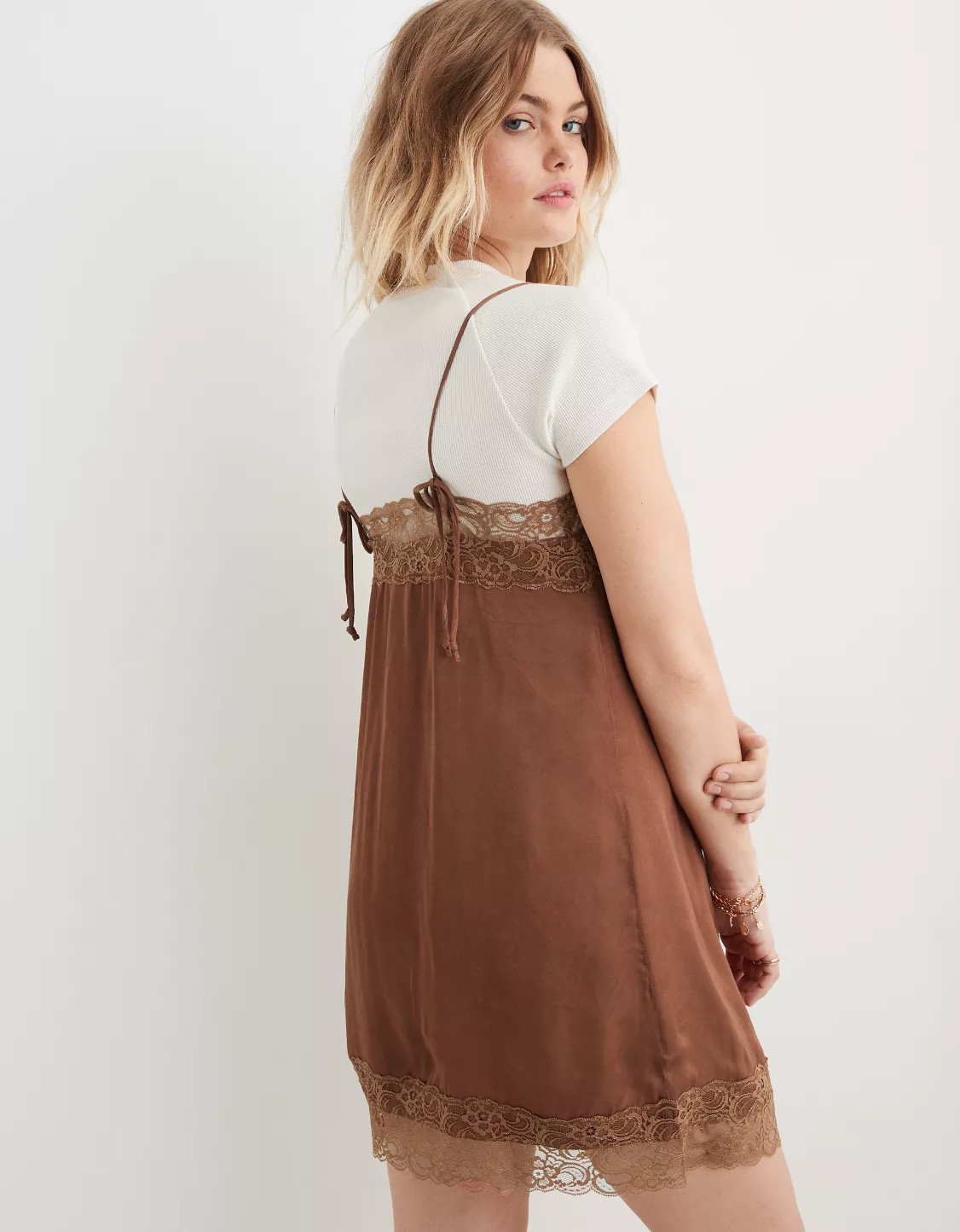 Aerie Shine Mini Dress | Aerie