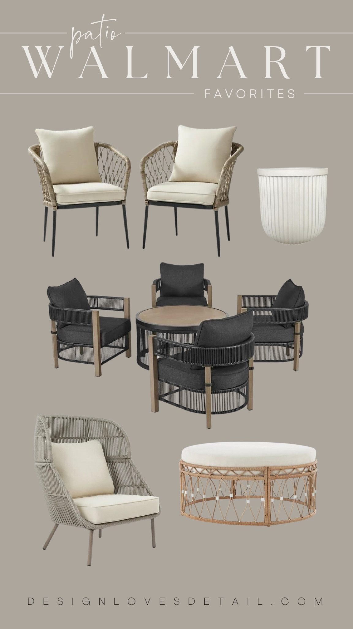 Grab these @walmart patio finds at amazing prices! The perfect time to finish your outdoor oasis for summer hosting. Xoxo 

#walmartpartner #walmarthome 

#LTKSaleAlert #LTKSummerSales #LTKHome