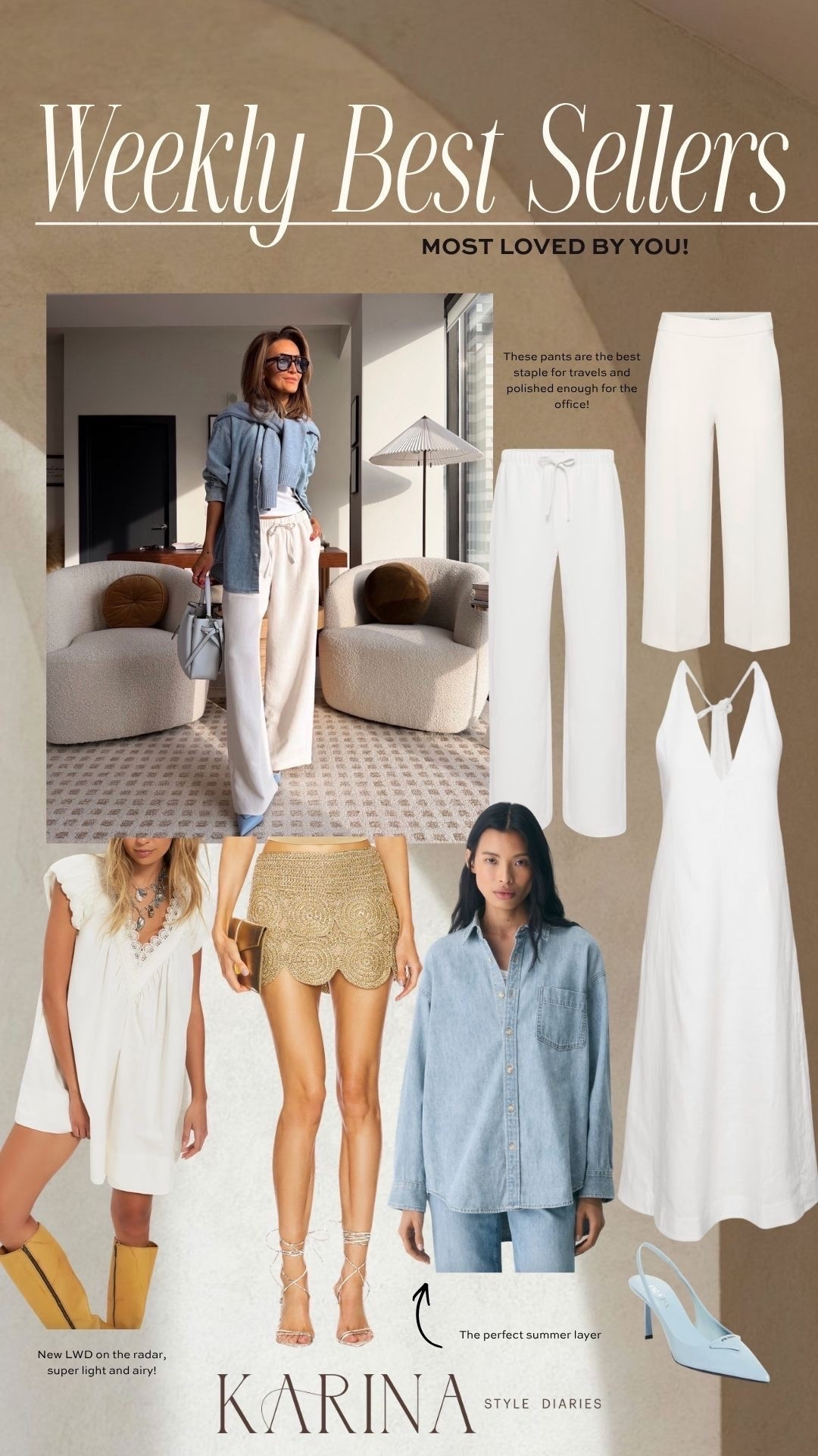 This week’s most loved✨ lots of white for summer, and the best layer, lightweight and easy to wear!

#LTKSeasonal #LTKSaleAlert #LTKTravel