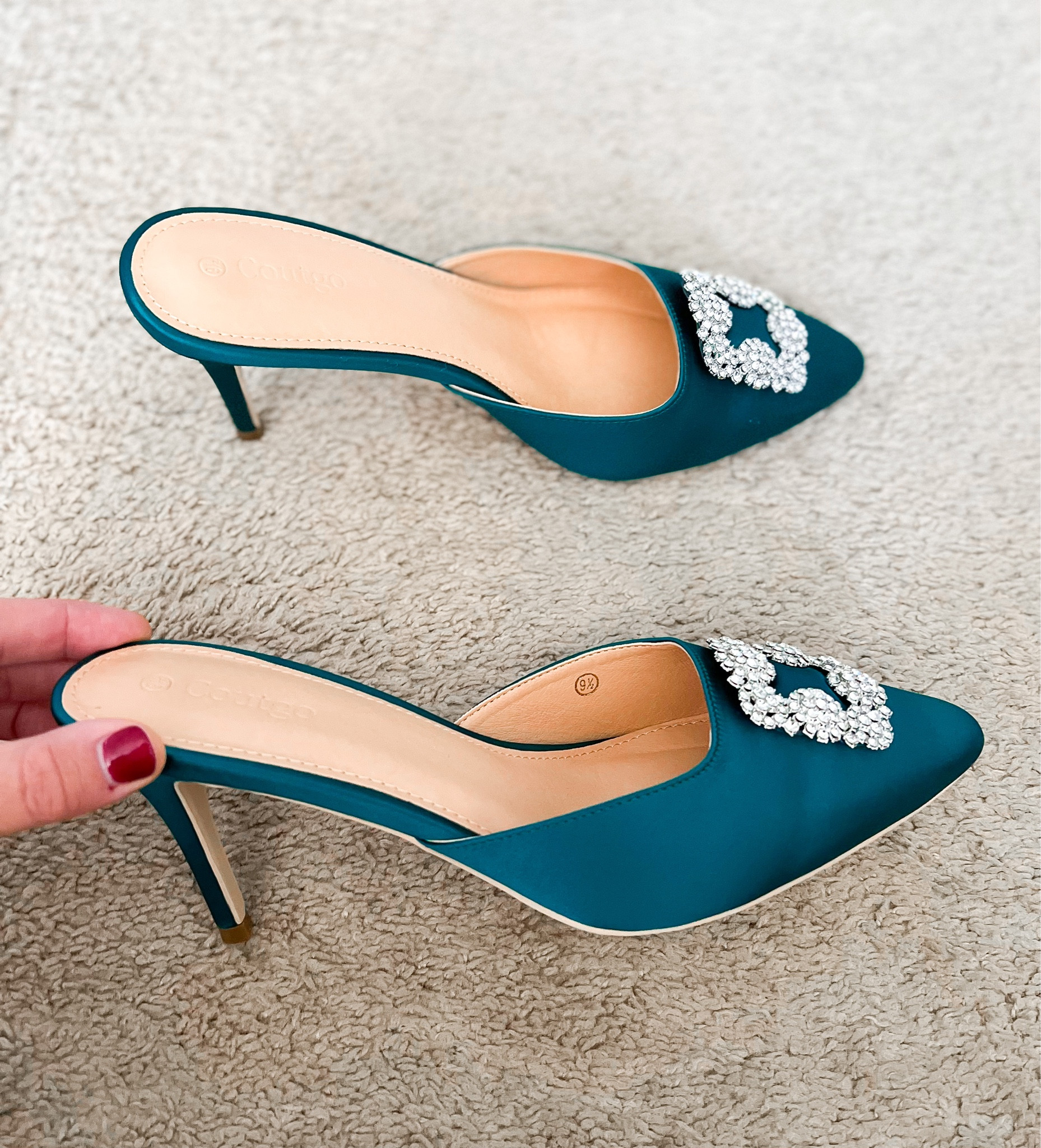 Wedding guest. Heels. Mules. 

#LTKunder100 #LTKshoecrush #LTKwedding