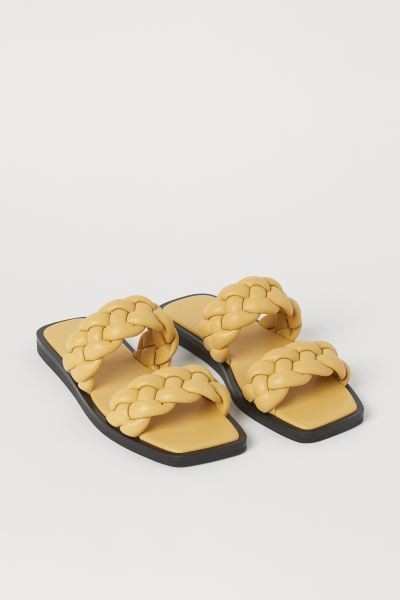 Braided slides | H&M (UK, MY, IN, SG, PH, TW, HK)