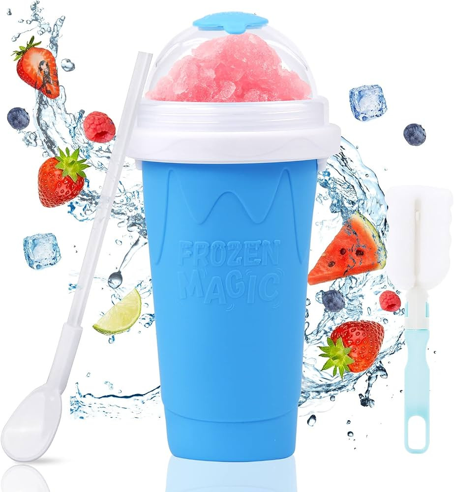 susimond Premium Slushy Maker Cup, Durable Slushie Maker Cup for Christmas with Cup Brush Straw a... | Amazon (CA)