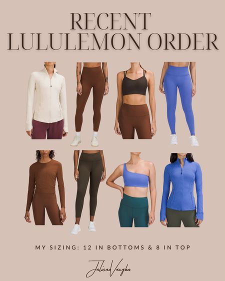 Recent Lululemon order 🙌🏾🙌🏾

#LTKstyletip #LTKcurves #LTKfit