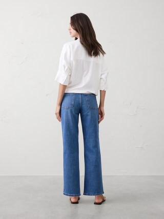 Straight High-Rise Jean | Banana Republic Factory