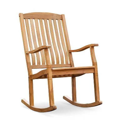 Sherwood Teak Patio Rocking Chair - Cambridge Casual | Target