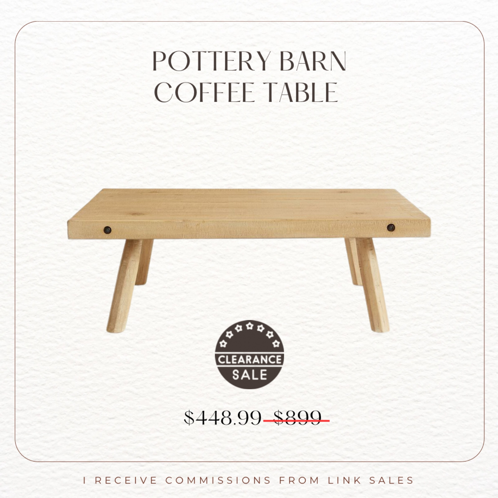 Pottery barn coffee table 

#LTKGiftGuide #LTKSeasonal #LTKsalealert
