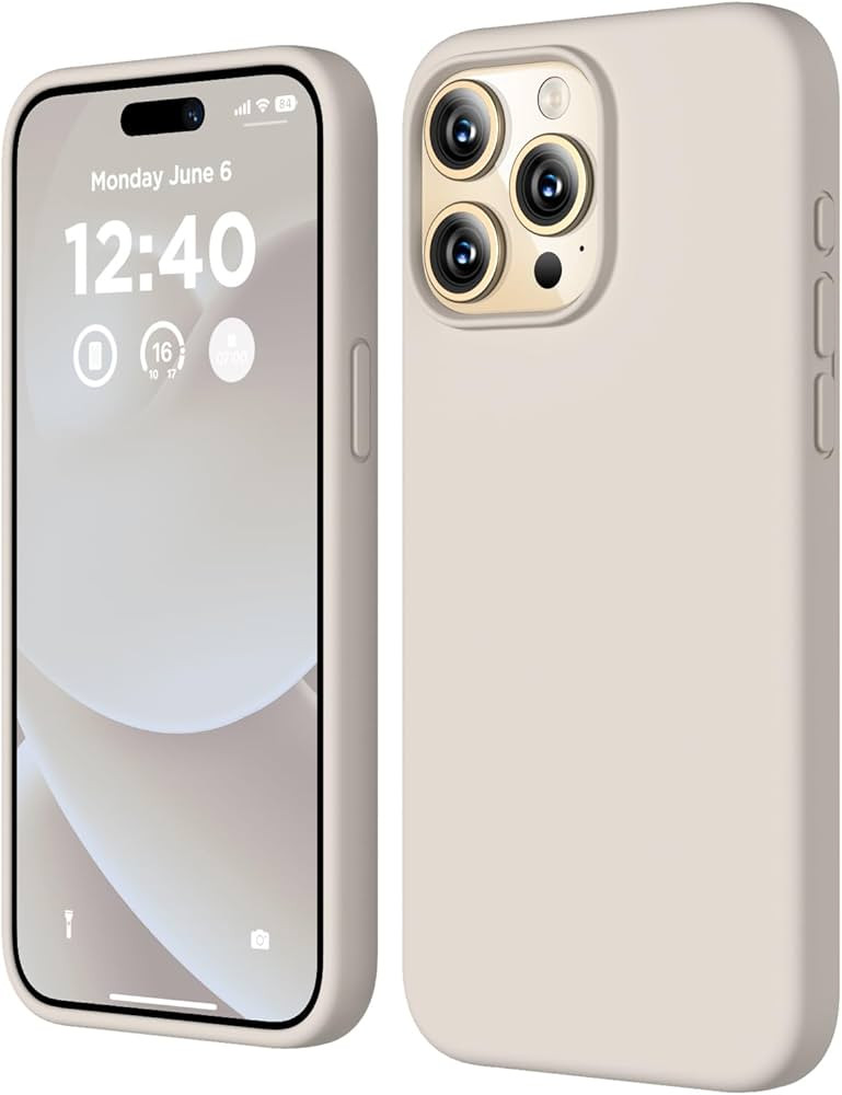 Compatible with iPhone 15 Pro Max Case, Liquid Silicone Case, Full Body Shockproof Protective Cov... | Amazon (US)