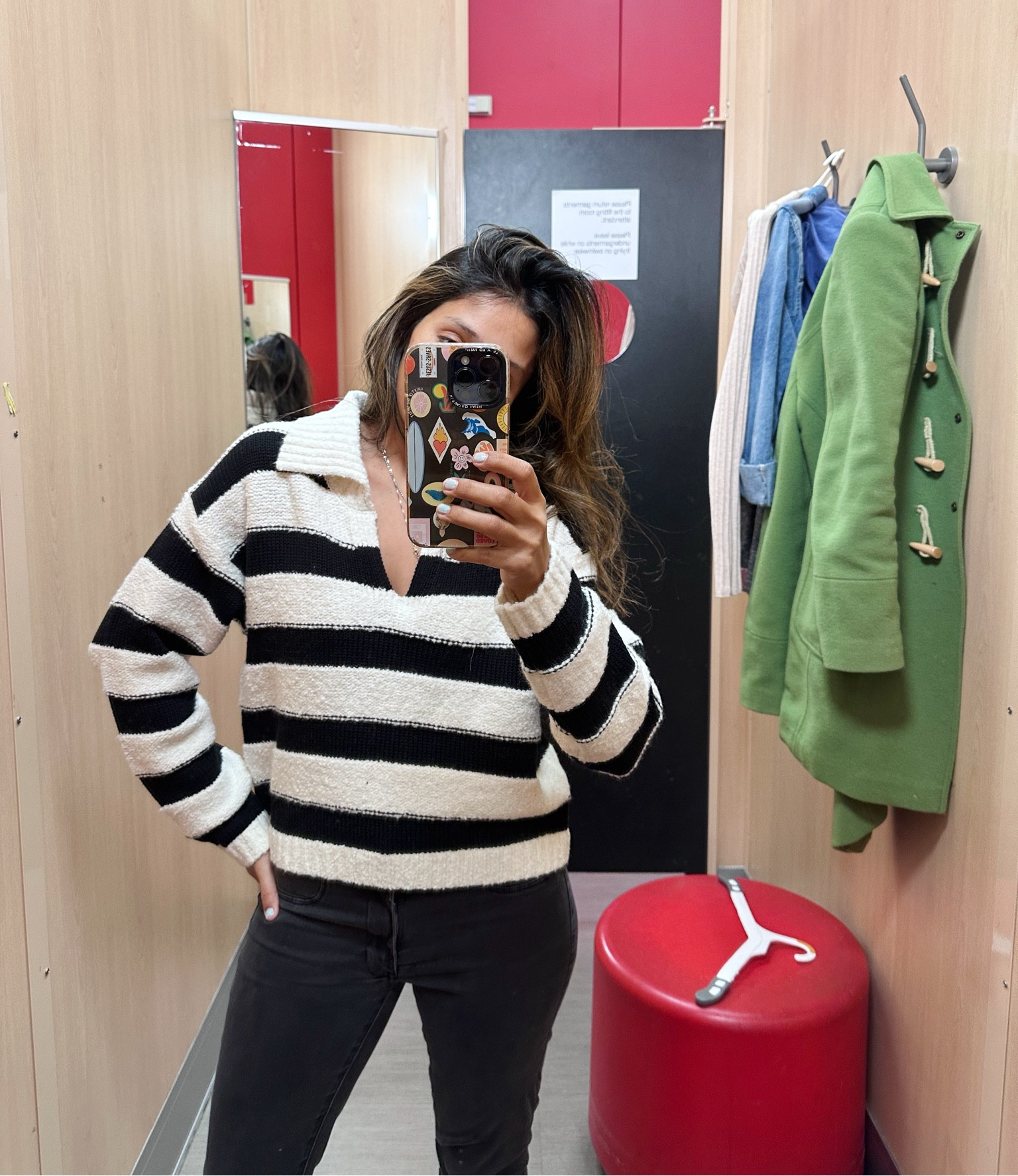 Black and creamy white sweater that’s extra soft and cropped just a tad. Love it for this winter look. 

#LTKfindsunder50 #LTKworkwear #LTKSeasonal