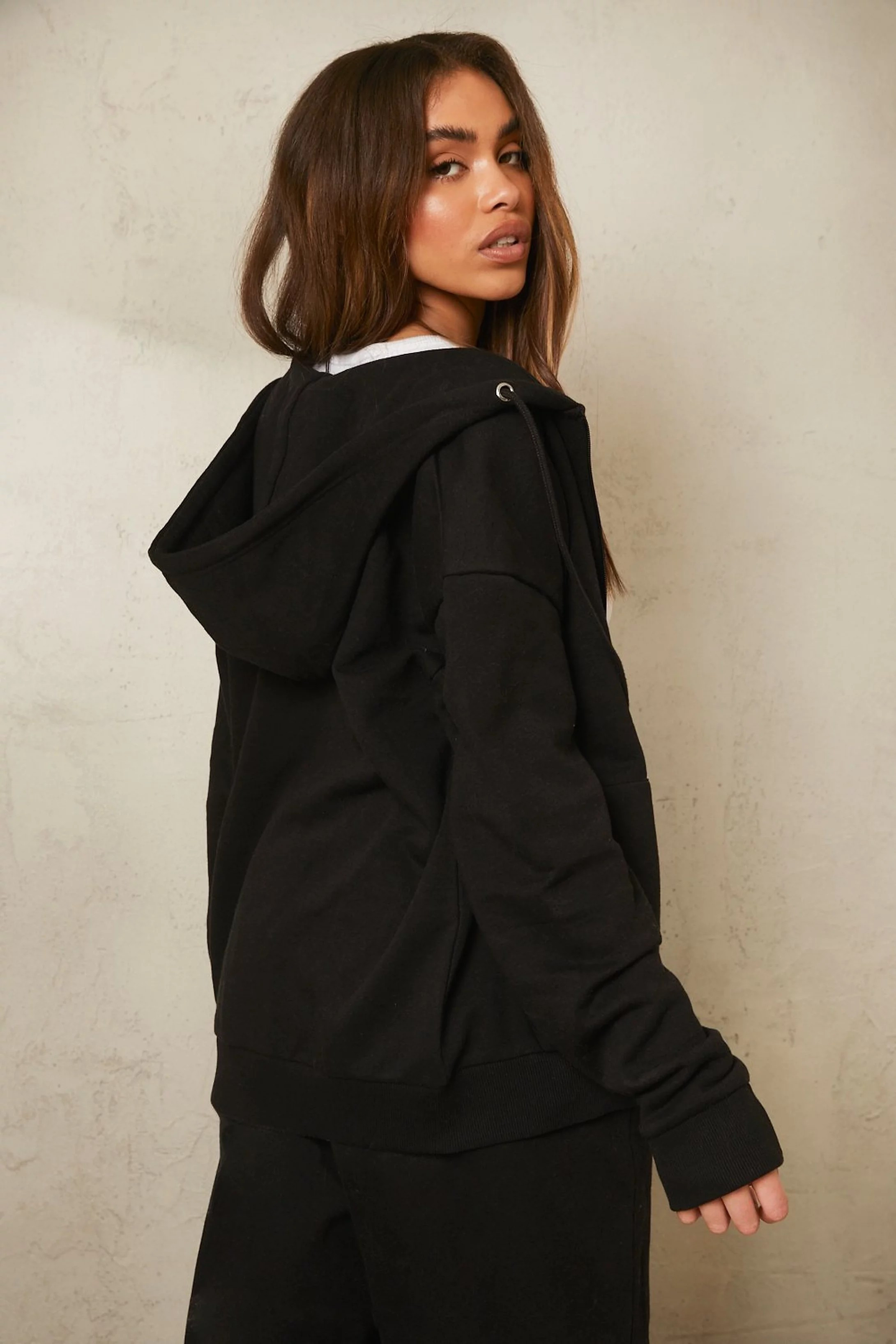 Zip Through Hoodie | Boohoo.com (US & CA)