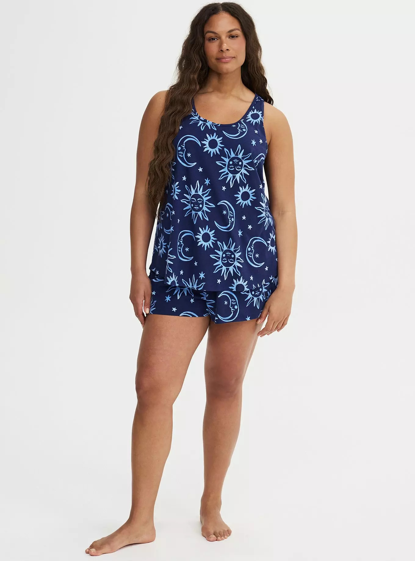 Cotton Racerback Sleep Tank | Torrid (US & Canada)
