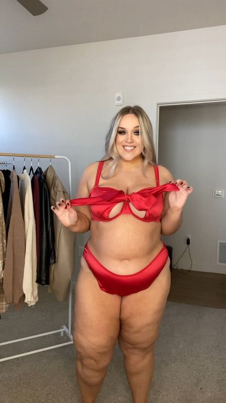 plus size lingerie perfect for date nights, or to wear just because ❤️‍🔥

I can’t believe it’s almost time to start shopping for Valentine’s Day, V-Day, galentines, etc. I’m really excited to share some lingerie options this year :) they’re perfect for year round 

I’m wearing my regular bra size / a 2xl in bottoms.

_______________________

plus size, plus size outfit, plus size fashion, curvy style, curvy fashion, size 20, size 18, size 16, size 3x size 2x size 4x, casual, Ootd, outfit of the day, date night, date night outfit, lingerie, date night lingerie, Casual date night outfit, dinner outfit, ootd. Lingerie, plus size lingerie, lace bodysuit, Plus size fashion, ootd, outfit of the day, casual style, Curvy, midsize, comfortable bra, joggers, lingerie, boudior, pink dress, date night dress, Valentine’s Day, Valentine’s Day dress, vday dress, vday outfit

#LTKSeasonal #LTKplussize #LTKVideo