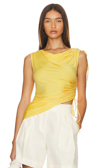 Greava Top in Cornsilk Yellow | Revolve Clothing (Global)
