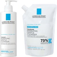 La Roche-Posay Toleriane Hydrating Gentle Cleanser Refill Set | Dermstore (US)