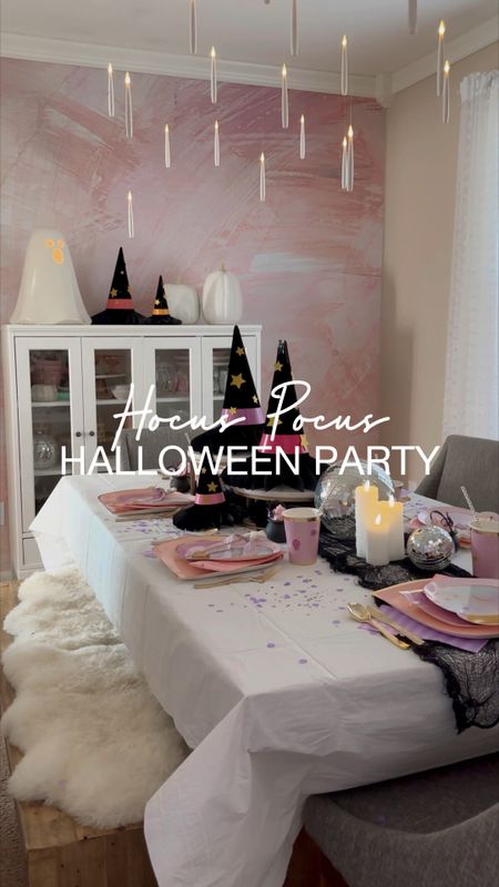 
#ad Our family loves the movie Hocus Pocus so I wanted to plan a Hocus Pocus party.  I knew @shopsweetlulu would have everything I needed and some super special decor for our party.  They have lots of perfectly curated Halloween Party themes in the shop. 

I had so much fun browsing their website for unique pieces like the honeycomb witch hats and crystal ball plates.  I even found these cute felt star wands that I customized with ribbon to match the party colors.  

I’ve linked everything I used in our Hocus Pocus party in my @shop.LTK (Link here).  

Shop Sweet Lulu is your one-stop shop for all things sweet, spooky and magical! Shop Halloween partyware, decor, gifts, and more at shopsweetlulu.com! 

#halloween #halloweenparty #halloweendecor #shopsweetlulu #party #diningroom #holidaydecor #partysupplies #hocuspocus 

#LTKfamily #LTKparties #LTKHalloween