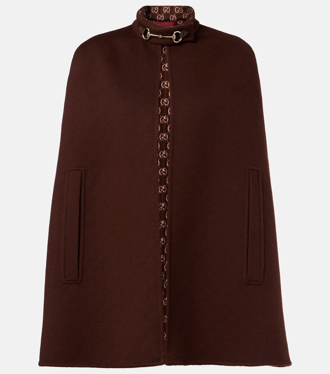 Horsebit wool cape | Mytheresa (US/CA)